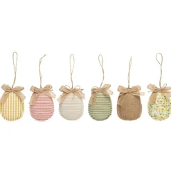 IB Laursen Osterei Aufhänger, 6er-Set