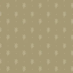 IB Laursen Papier Serviette mit Blattmuster 50er