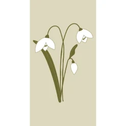 IB Laursen Papierserviette Frühlingsblumen 16er-Set