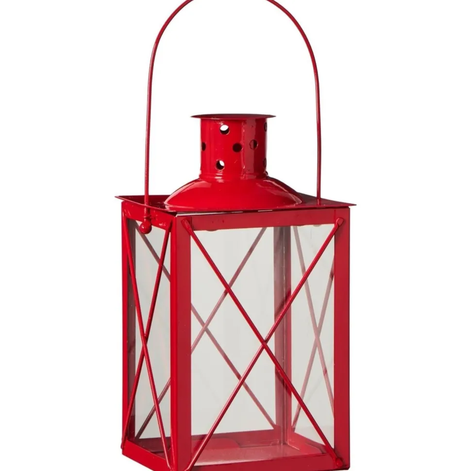 IB Laursen Rote Laterne viereckig