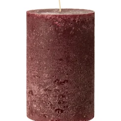 IB Laursen Rustikale Stumpenkerze mit Textur