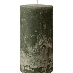 IB Laursen Rustikale Stumpenkerze mit Textur