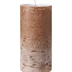 IB Laursen Rustikale Stumpenkerze mit Textur