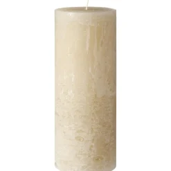 IB Laursen Rustikale Stumpenkerze mit Textur