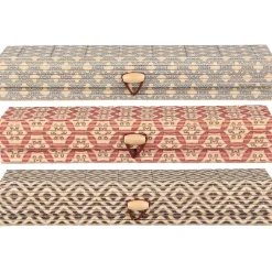 IB Laursen Schachtel, 3er Set mit Muster länglich Bambus