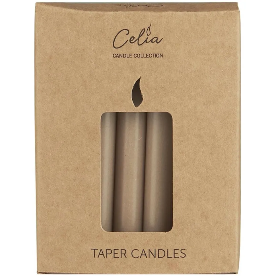 IB Laursen Schachtel mit 12 dünnen Kerzen