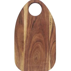 IB Laursen Schneidebrett rund aus geöltem Akazienholz