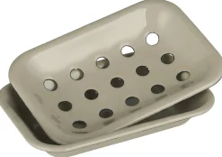 IB Laursen Seifenschale in 2 Teilen Emaille