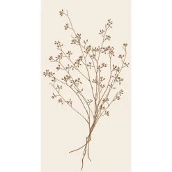 IB Laursen Serviette mit Blumensilhouette 16 Stck