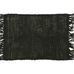 IB Laursen Setzgedeck Tisch Unterlage mit Fransen Jute