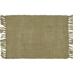 IB Laursen Setzgedeck Tisch Unterlage mit Fransen Jute