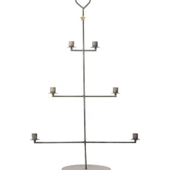 IB Laursen Stabkerzenhalter für 6 x 2,2 cm Kerzen Stillenat