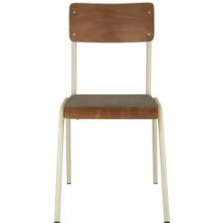 IB Laursen Stuhl aus Holz und Metall