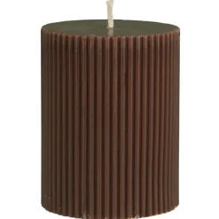 IB Laursen Stumpenkerze gerillt