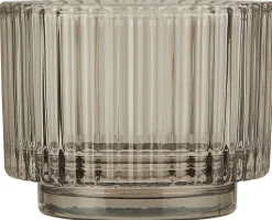 IB Laursen Teelichtglas gerillt Valencia Narrow