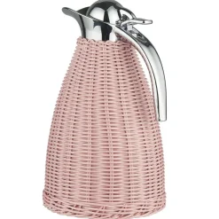 IB Laursen Thermoskanne mit Polyrattangeflecht