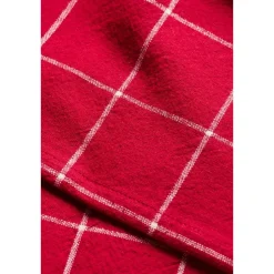 IB Laursen Tischdecke Silja länglich rot Karos