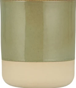 IB Laursen Topf mit beiger Kante unten