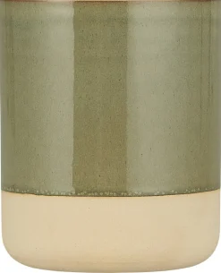 IB Laursen Topf mit beiger Kante unten