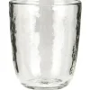 IB Laursen Trinkglas mit strukturiertem klarem Glas
