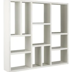 IB Laursen Wandregal mit Fächern UNIKA, weiß