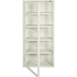 IB Laursen Wandschrank Gilleleje mit 5 Ablagen und 3 Glasseiten