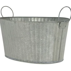 IB Laursen Wanne zum Bepflanzen mit Henkeln und Rillen