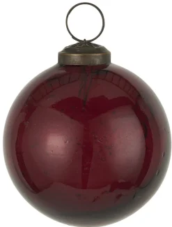 IB Laursen Weihnachtskugel Glas pebbled