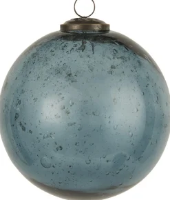 IB Laursen Weihnachtskugel Glas pebbled