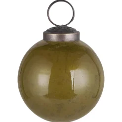 IB Laursen Weihnachtskugel Glas pebbled