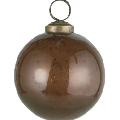 IB Laursen Weihnachtskugel Glas pebbled