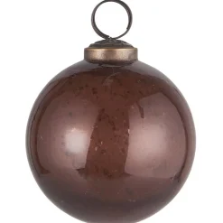 IB Laursen Weihnachtskugel Glas pebbled