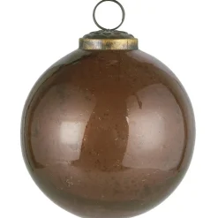 IB Laursen Weihnachtskugel Glas pebbled