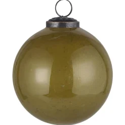 IB Laursen Weihnachtskugel Glas pebbled