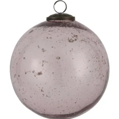 IB Laursen Weihnachtskugel Glas pebbled