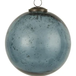 IB Laursen Weihnachtskugel Glas pebbled