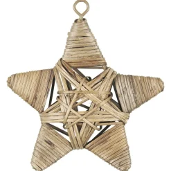 IB Laursen Weihnachtsstern Rattan