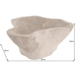 Invicta Dekoschale aus Teakholz Flowers