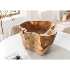 Invicta Dekoschale aus Teakholz Flowers