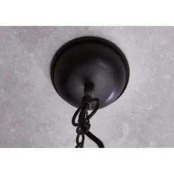 Invicta Pendelleuchte Industrial Metall schwarz Industriestil