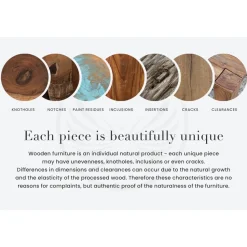 Invicta Skulptur Reef Treibholz Teak