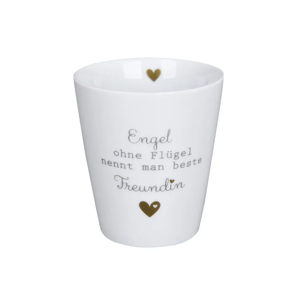 Krasilnikoff Becher, Happy Mug, Ein Engel ohne Flügel