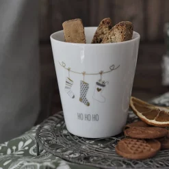 Krasilnikoff Becher Happy Mug, Ho Ho Ho