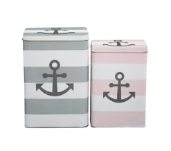 Krasilnikoff Blechdosen Anker 2er Set