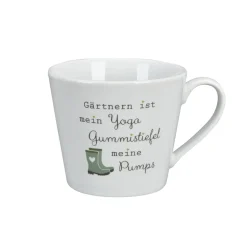 Krasilnikoff Happy Cup, Gärtnern ist mein Yoga