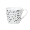Krasilnikoff Happy Cup Lieblings Mensch, grau