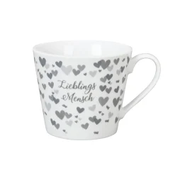 Krasilnikoff Happy Cup Lieblings Mensch, grau
