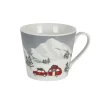 Krasilnikoff Happy Cup Tasse, Caravan in the snow
