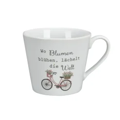 Krasilnikoff Happy Cup Wo Blumen blühen