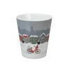 Krasilnikoff Happy Mug Becher, Riding in the city
